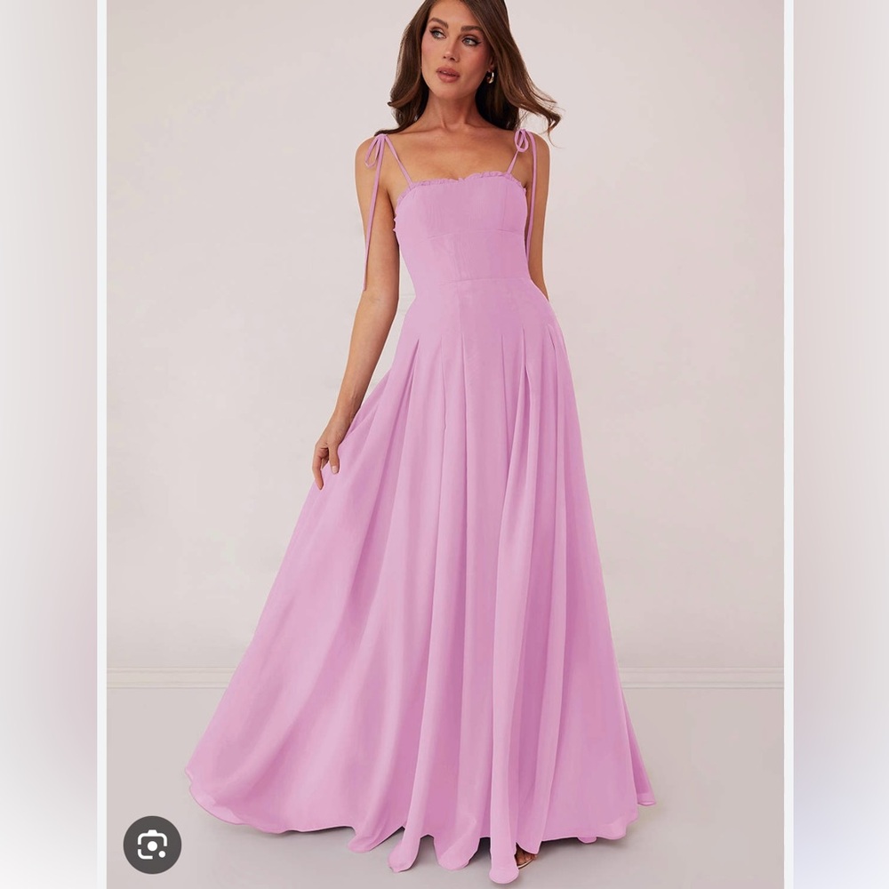 Azazie Barbie 1014 Candy Pink Chaffon